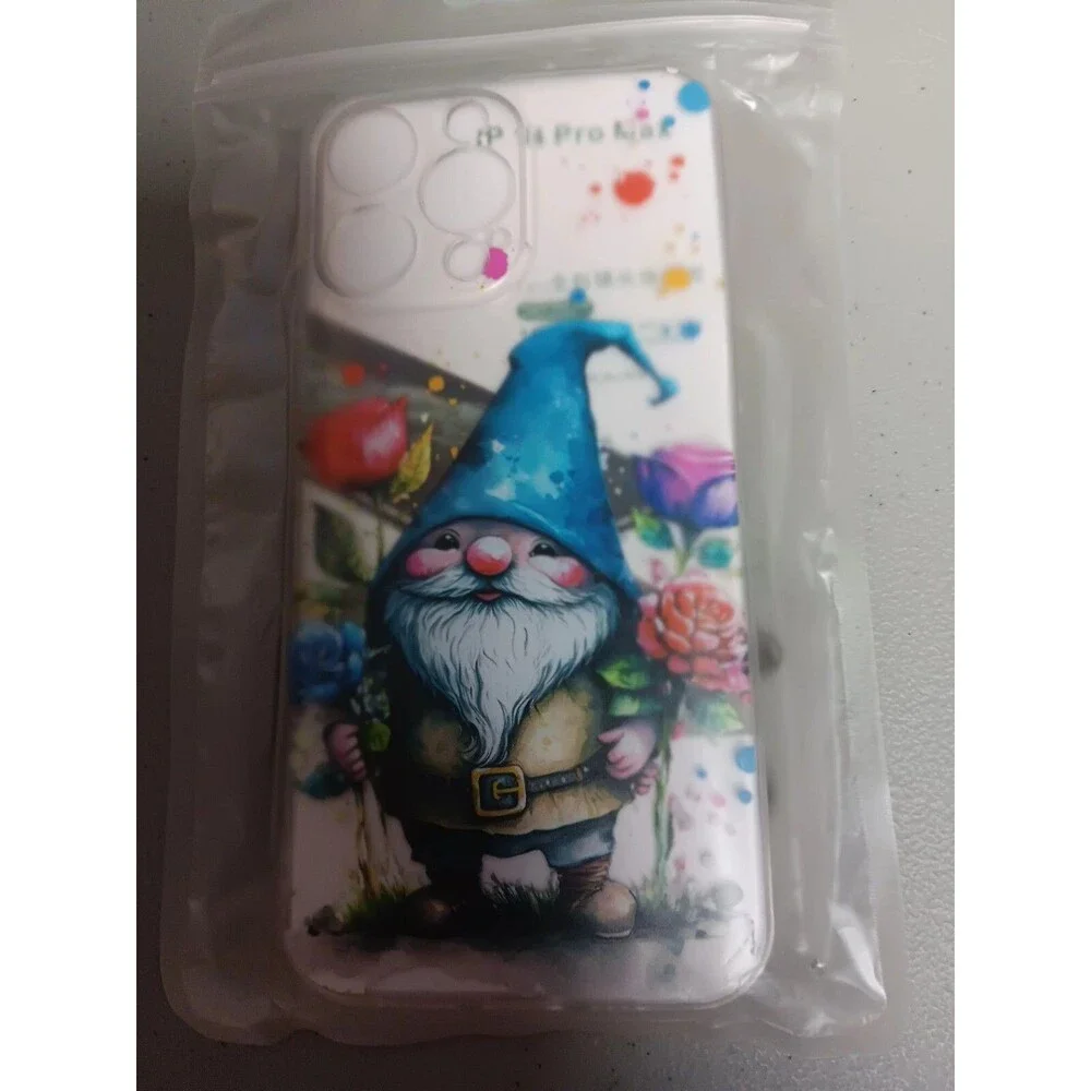 Creative Red Rose Blue Hat Villain Print Mobile Phone Case Iphone 14 promax